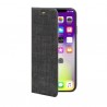 OEM Fabric Book iPhone Xs Max - Dark Grey