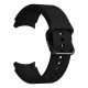 Tech-Protect Gearband Λουράκι Σιλικόνης Samsung Galaxy Watch 4 (40/42/44/46 mm) - Black