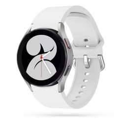 Tech-Protect Gearband Λουράκι Σιλικόνης Samsung Galaxy Watch 4 (40/42/44/46 mm) - White