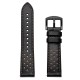 Tech-Protect Leather Samsung Galaxy Watch 46 mm - Black