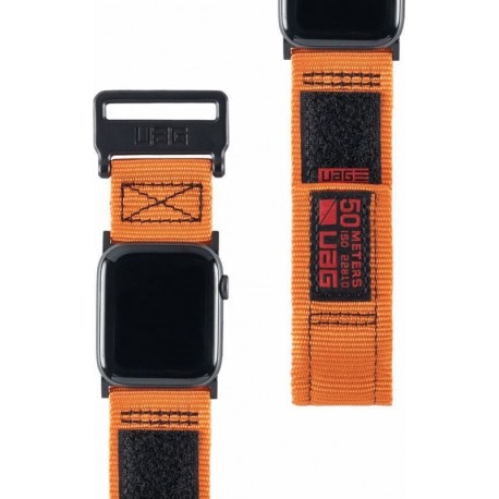 UAG Active Strap Apple Watch 1/2/3/4/5/6/SE (42/44mm) - Orange (19148A114097)