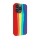 Vivid Silicone Case Liquid Apple iPhone 13 Pro Max Rainbow
