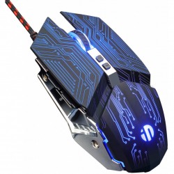 Inphic PW2 Wired gaming mouse - Silver / Black