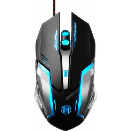 Inphic PB6S Wired Gaming Mouse - Black