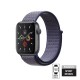 Crong Nylon Λουράκι Apple Watch SE/7/6/5/4/3 (42/44/45mm) - Midnight Blue (CRG-44NLB-MBL)