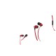 YHP 105 RD Yenkee Handsfree Flat Red