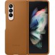 Samsung Leather Cover Galaxy Z Fold 3 5G Camel
