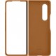 Samsung Leather Cover Galaxy Z Fold 3 5G Camel
