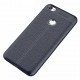 OEM Litchi Pattern Flexible Cover Case Xiaomi RedMi Note 5A Prime - Blue
