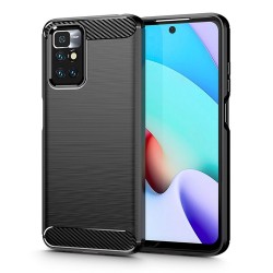 Tech-Protect TPU Carbon Case Xiaomi Redmi 10 - Black
