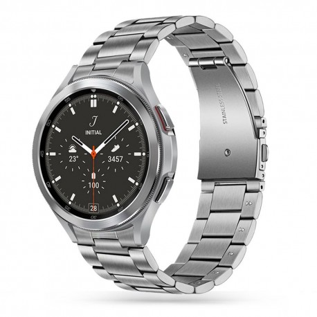 Tech-Protect Stainless Steel Watch Bracelet Samsung Galaxy Watch 4 (40/42/44/46 mm) - Silver
