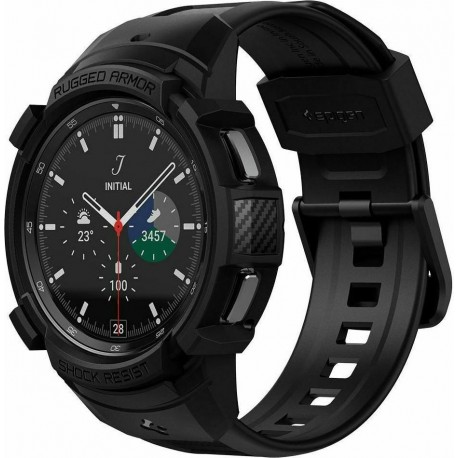 Spigen Rugged Armor Pro Samsung Galaxy Watch 4 (46mm) - Black (ACS03832)