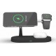 Tech-Protect Protect A12 3in1 Wireless Charging Station - Black