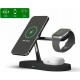 Tech-Protect Protect A12 3in1 Wireless Charging Station - Black