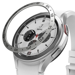 Ringke Stainless Bezel Ring for Galaxy Watch 4, 46mm - Silver (GW4C-46-01)