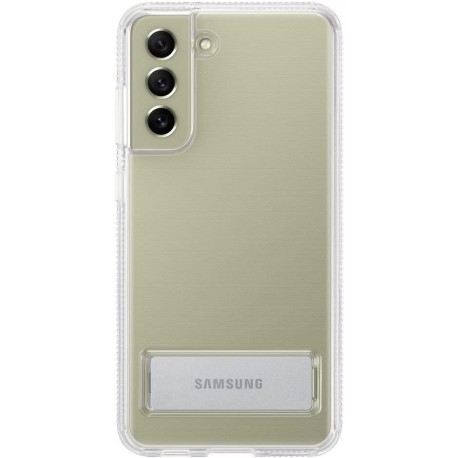 Samsung Clear Standing Cover Galaxy S21 FE Transparent