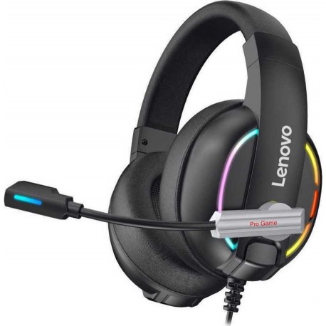 Lenovo HU75 Gaming Headset Color LED - Black