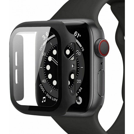 Tech-Protect Defense 360 Case + Glass Apple Watch 7 (45mm) - Black