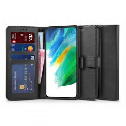 Tech-Protect Wallet Case Samsung Galaxy S21 FE - Black