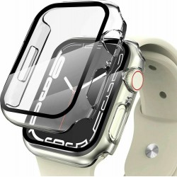 Tech-Protect Defense 360 Case + Glass Apple Watch 7 (45mm) - Clear