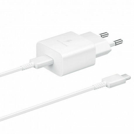 Samsung Fast Travel Charger 15W + Cable Type C To Type C White
