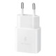 Samsung Fast Travel Charger 15W + Cable Type C To Type C White