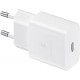 Samsung Fast Travel Charger 15W Type C White / No Cable
