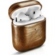 iCarer Leather Oil Wax natural leather case AirPods 1 / 2 - New Brown (WMAP011-BN)