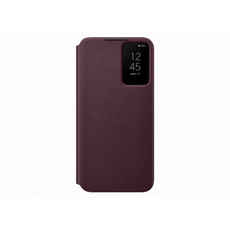 Samsung Smart Clear View Cover Galaxy S22+ Burgundy