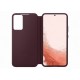 Samsung Smart Clear View Cover Galaxy S22+ Burgundy