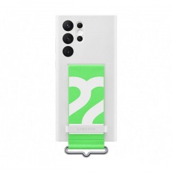 Samsung Silicone/Strap Cover Galaxy S22+ White