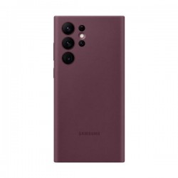Samsung Silicone Cover Galaxy S22 Ultra Burgundy