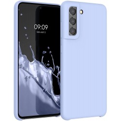 KW TPU Soft Flexible Rubber Samsung Galaxy S21 FE - Light Blue Matte (55487.58)
