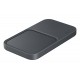 Samsung Wireless Charger Pad Duo Black & Travel Charger