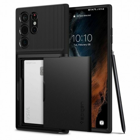 Spigen Slim Armor CS Samsung Galaxy S22 Ultra - Black (ACS03927)