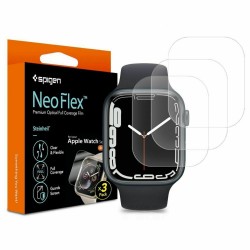 Spigen NeoFlex Apple Watch 7 (45mm) Premium Screen Protector (x3Pack) (AFL04049)