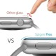 Spigen NeoFlex Apple Watch 7 (45mm) Premium Screen Protector (x3Pack) (AFL04049)