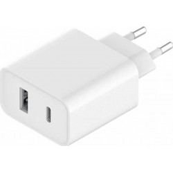 Xiaomi Mi Dual Charger USB/Type C 33W White
