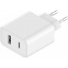 Xiaomi Mi Dual Charger USB/Type C 33W White