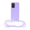 Vivid Silicone Case Lace Samsung Galaxy A33 5G Lilac