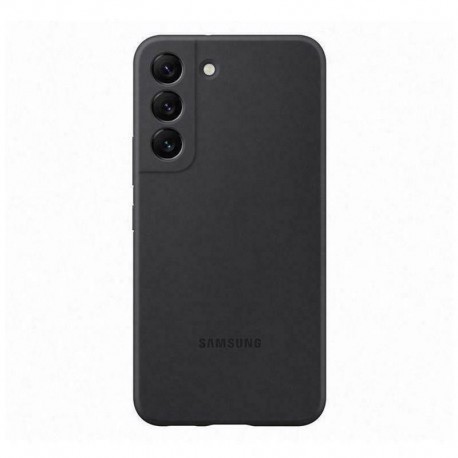 Samsung Silicone Cover Galaxy S22+ Black
