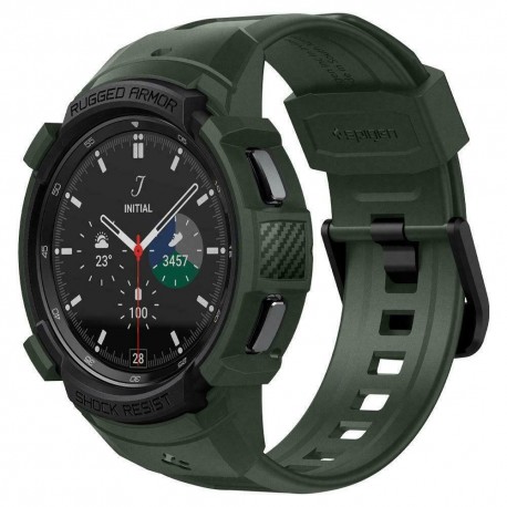 Spigen Rugged Armor Pro Samsung Galaxy Watch 4 (46mm) - Military Green (ACS04326)