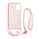 Vivid Silicone Case Strap Samsung Galaxy A53 5G Nude