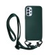 Vivid Silicone Case Strap Samsung Galaxy A53 5G Pine Green