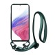 Vivid Silicone Case Strap Samsung Galaxy A53 5G Pine Green