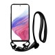 Vivid Silicone Case Strap Samsung Galaxy A53 5G Black