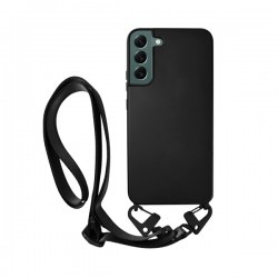 Vivid Silicone Case Strap Samsung Galaxy S22+ Black