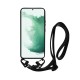 Vivid Silicone Case Strap Samsung Galaxy S22+ Black