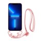 Vivid Silicone Case Strap Apple iPhone 13 Pro Nude