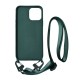 Vivid Silicone Case Strap Apple iPhone 13 Pro Pine Green